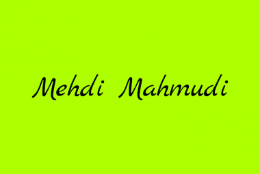 Mehdi Mahmudi potfolio
